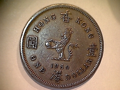Hongkong 1 Dollar 1960 - Hongkong