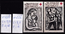 N°  1323 à 1324 - Unused Stamps