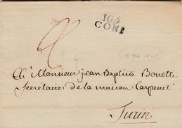 France Département Conquis 105 CONI 1809 - 1792-1815: Conquered Departments