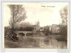TINTIGNY ..-- Pont Sur La Semois . Voir Verso .  01.01.1947 Vers COURTRAI . - Tintigny