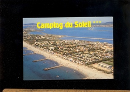 FRONTIGNAN PLAGE Hérault 34110 : Le Camping Du Soleil ***NN Vue Générale Aérienne - Frontignan