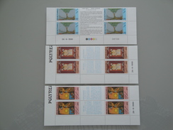1990 Polynésie Française Yvert  368A/370A ** Legends  Scott 549/51  Michel 568/70 SG 599/601 - Unused Stamps