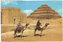EGITTO - EGYPTE - Egypt - 1979 - Missed Stamp - GIZA - Step Pyramid Of King Zoser And  Enclosure Wall - Viaggiata Da ??? - Pyramids