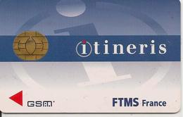 CARTE-PUCE-GSM-ITINERIS-F RANCE  TELECOM-TBE - Per Cellulari (telefonini/schede SIM)