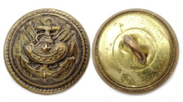 Bouton VICE-AMIRAUX Et CONTRE-AMIRAUX (1870-1914). III°République. 15 Mm - Boutons