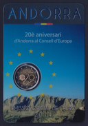 2014 ANDORRA - INGRESSO CONSIGLIO EUROPEO (2 EURO FDC / FOLDER) - Andorra