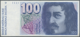 Switzerland / Schweiz: 100 Franken ND(1980-84) P. 57 In Condition: F+ To VF-. - Suisse