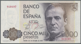 Spain / Spanien: 5000 Pesetas 1979 P. 160 In Condition: AUNC. - Autres & Non Classés