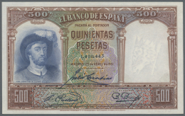 Spain / Spanien: 500 Pesetas 1931 P. 84 In Condition: UNC. - Altri & Non Classificati