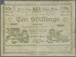 South Africa / Südafrika: Siege Of Mafeking, 10 Shillings 1900, Issued By Colonel Baden-Powell (Commander Of The Fr - Sudafrica