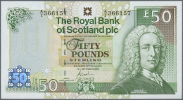 Scotland / Schottland: The Royal Bank Of Scotland PLC 50 Pounds 2005 P. 367 In Crisp Original Condition: UNC. - Autres & Non Classés