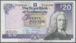 Scotland / Schottland: The Royal Bank Of Scotland Plc 20 Pounds 1990 P. 349 In Condition: XF-. - Altri & Non Classificati