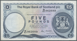 Scotland / Schottland: The Royal Bank Of Scotland Plc. 5 Pounds 1986 P. 342d In Condition: VF-. - Autres & Non Classés