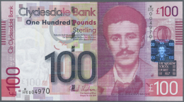 Scotland / Schottland: Clydesdale Bank PLC 100 Pounds 2009 P. 229M In Crisp Original Condition: UNC. - Altri & Non Classificati