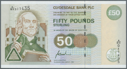 Scotland / Schottland: Clydesdale Bank PLC 50 Pounds 1996 P. 225a In Crisp Original Condition: UNC. - Autres & Non Classés