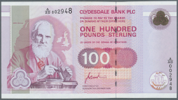 Scotland / Schottland: Clydesdale Bank PLC 100 Pounds 1996 P. 223, In Crisp Original Condition: UNC. - Altri & Non Classificati
