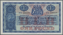 Scotland / Schottland: 1 Pound 1938, P.157a In UNC - Other & Unclassified