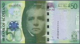 Scotland / Schottland: Bank Of Scotland 50 Pounds 2007 P. 127a In Crisp Original Condition: UNC. - Altri & Non Classificati