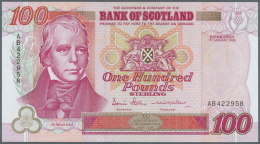 Scotland / Schottland: Bank Of Scotland 100 Pounds 2006 P. 123e, In Crisp Original Condition: UNC. - Other & Unclassified