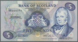 Scotland / Schottland: 5 Pounds 1988, P.112f In UNC - Altri & Non Classificati