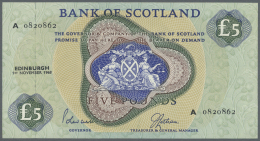 Scotland / Schottland: 5 Pounds 1968, P.110 In UNC - Other & Unclassified