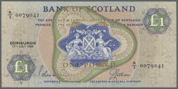 Scotland / Schottland: 1 Pound 1968, P.109a In XF - Other & Unclassified