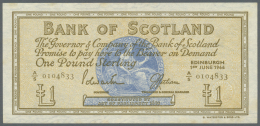 Scotland / Schottland: 1 Pound 1966, P.105a In XF - Altri & Non Classificati