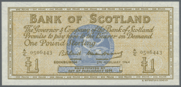 Scotland / Schottland: 1 Pound 1964, P.102a In AUNC Condition - Other & Unclassified