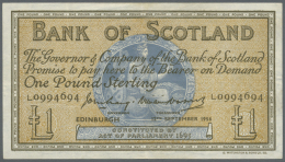 Scotland / Schottland: 1 Pound 1956, P.100b In VF- - Altri & Non Classificati