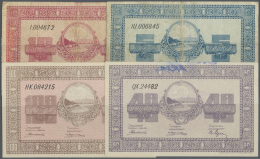 Russia / Russland: Priamorye Region Organization Of Farmers Depots Set With 4 Banknotes ND(1919) Containing 5 And 10 Rub - Russie