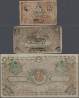 Russia / Russland: Pair With 50, 100 And 20.000 Rubles Bukhara Peoples Republic AH13390 (1920), P.S1035, 1036, 1042, All - Russia