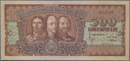 Romania / Rumänien: 500 Lei 1949 P. 86a In Condition: UNC. - Romania