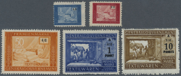 Poland / Polen: Set With 5 "Prämienmarken" Issued By The Generalgouvernement In Poland During The War, For Textiles - Pologne