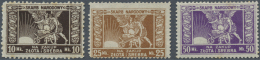 Poland / Polen: Set Of 3 Stamp Issues Skarb Narodowy From 10, 25 And 50 Marek, P. NL Without Date (1920-24), Condition: - Pologne