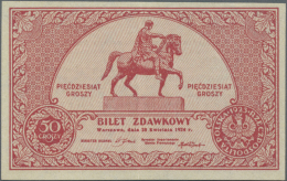 Poland / Polen: 50 Groszy 1924 P. 46 In Condition: VF+. - Polonia