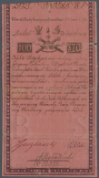 Poland / Polen: 100 Zlotych 1794 P. A5, Used With Very Strong Folds, One Larger Tear At Right, Holes In Paper, No Repair - Pologne