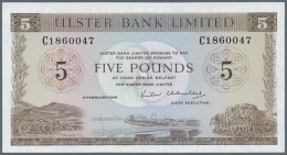 Northern Ireland / Nordirland: 5 Pounds 1988 P. 326c, Ulster Bank Limited, In Condition: UNC. - Other & Unclassified