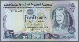 Northern Ireland / Nordirland: Set Of 2 Notes Containing 1 Pound 1979 P. 247b And 5 Pounds 1977 P. 248a, Provincial Bank - Altri & Non Classificati
