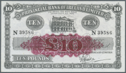 Northern Ireland / Nordirland: 10 Pounds 1934 P. 233b, Provincial Bank Of Ireland Limited, Very Rare Item In Exceptional - Other & Unclassified