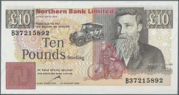 Northern Ireland / Nordirland: 10 Pounds 1996 P. 194c In Condition: UNC. - Altri & Non Classificati