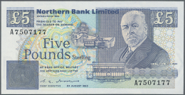 Northern Ireland / Nordirland: 5 Pounds 1990 P. 193b In Condition: UNC. - Other & Unclassified