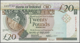 Northern Ireland / Nordirland: 20 Pounds 1991 P. 72a, Lightly Used With Folds, No Holes Or Tears, Condition: VF+. - Altri & Non Classificati