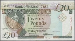 Northern Ireland / Nordirland: 20 Pounds 1991 P. 72a, Lightly Used With Folds, No Holes Or Tears, Condition: VF+. - Other & Unclassified