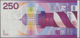 Netherlands / Niederlande: 250 Gulden 1985 P. 98a, In Great Crisp Original Condition: UNC. - Autres & Non Classés