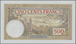 Morocco / Marokko: 500 Francs Banque D'Etat Du Maroc 1948, P.15b In Perfect UNC Condition - Marocco