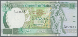 Malta: 10 Lira ND(1994) P. 47 In Condition: UNC. - Malta