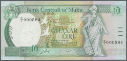 Malta: 10 Lira ND(1989) P. 43a In Condition: UNC. - Malta