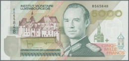 Luxembourg: 5000 Francs 1996 P. 60b In Great Original Condition: UNC. - Lussemburgo