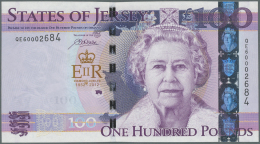 Jersey: 100 Pounds 2012 P. 37a Commemorative Issue In Great Crisp Original Condition: UNC. - Autres & Non Classés