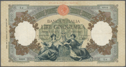 Italy / Italien: 5000 Lire 17.1.1947 P. 84 / Bi780, Rare Date Issue With High Catalog Value (Alpha), Used Condition With - Autres & Non Classés